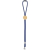 Изображение №6 | Шнурок для бейджа Tube Wood, синий