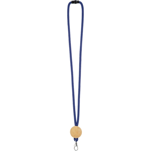 Изображение №2 | Шнурок для бейджа Tube Wood, синий