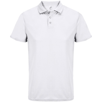 Изображение №1 | Рубашка поло унисекс Pitcher, белая, размер XS