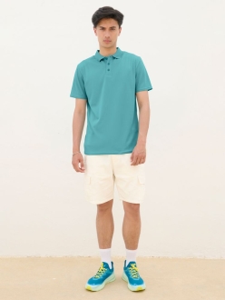 Изображение №5 | Рубашка поло унисекс Pitcher, белая, размер XS