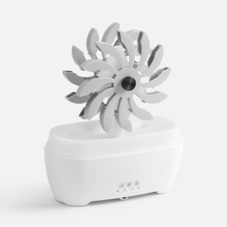 Изображение №2 | Увлажнитель-ароматизатор Steam Spin, белый с серым