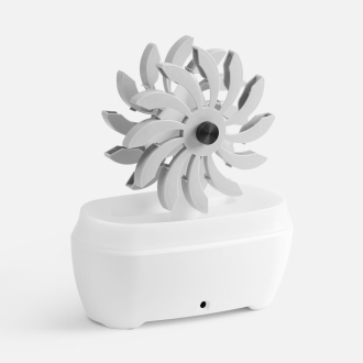 Изображение №3 | Увлажнитель-ароматизатор Steam Spin, белый с серым