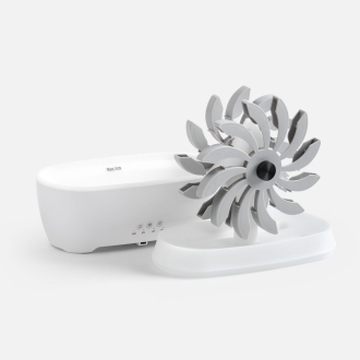 Изображение №4 | Увлажнитель-ароматизатор Steam Spin, белый с серым