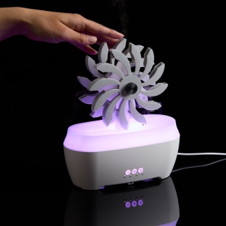 Изображение №7 | Увлажнитель-ароматизатор Steam Spin, белый с серым