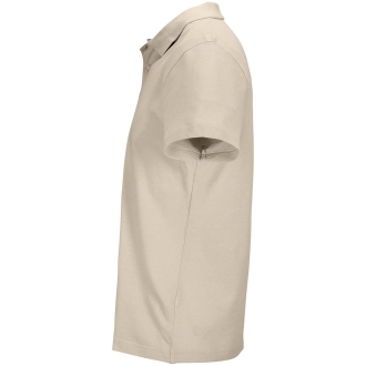 Изображение №3 | Рубашка поло унисекс Pulse, бежевая (льняная), размер S