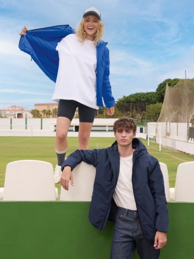 Изображение №6 | Куртка софтшелл с капюшоном мужская Falcon Men, ярко-синяя (royal), размер S