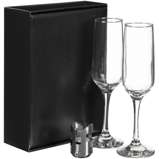 Изображение №1 | Набор для шампанского Isabella, в черной упаковке