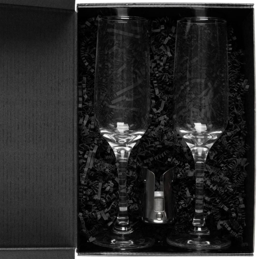 Изображение №4 | Набор для шампанского Isabella, в черной упаковке