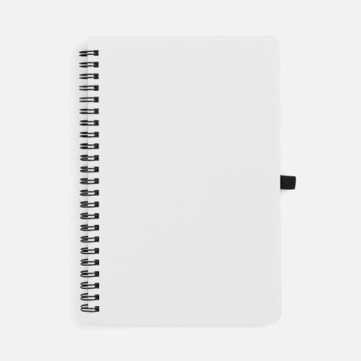 Изображение №1 | Блокнот на пружине Stone Line, белый