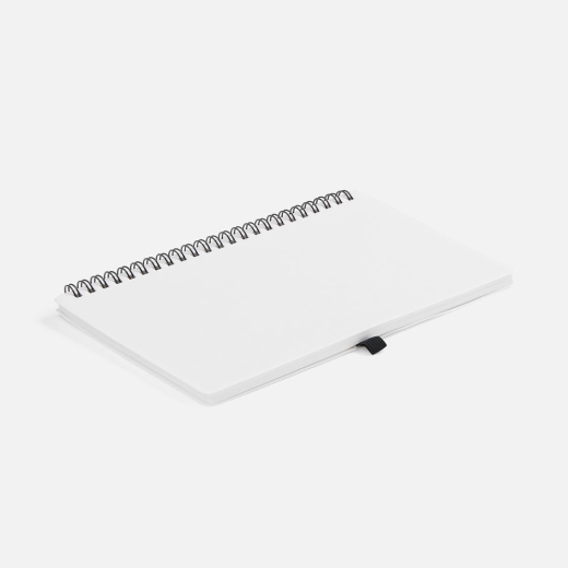 Изображение №3 | Блокнот на пружине Stone Line, белый