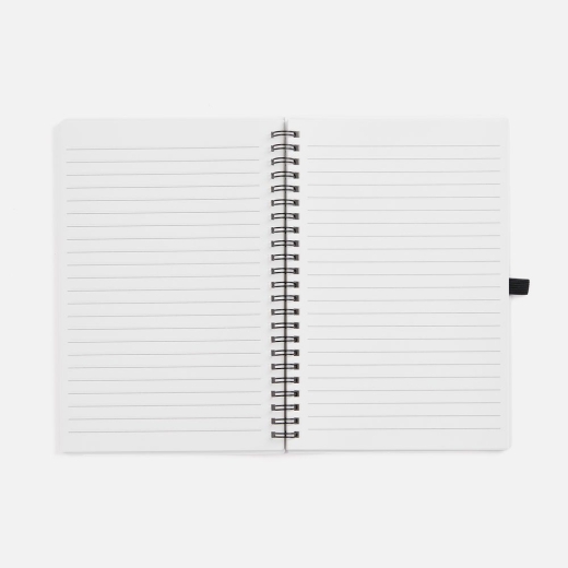 Изображение №6 | Блокнот на пружине Stone Line, белый
