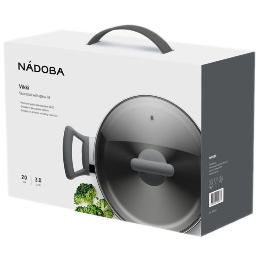 Изображение №3 | Кастрюля со стеклянной крышкой Vikki