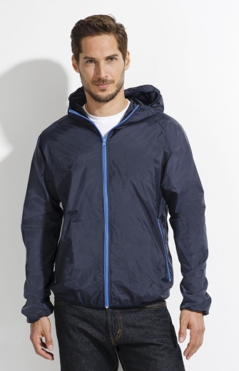 Изображение №6 | Ветровка Shore темно-синяя, размер XS