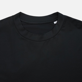 Изображение №4 | Футболка из бифлекса Morfiss, черная, размер XS/S