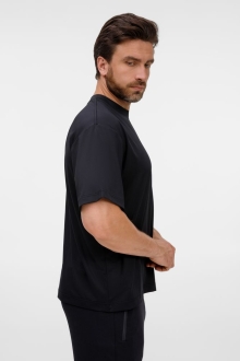 Изображение №6 | Футболка из бифлекса Morfiss, черная, размер XS/S