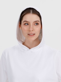 Изображение №8 | Худи унисекс Morfiss, белое, размер XS/S