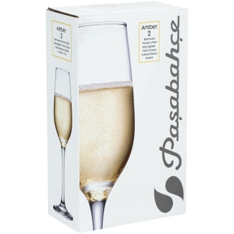 Изображение №4 | Набор из 2 бокалов для шампанского Amber