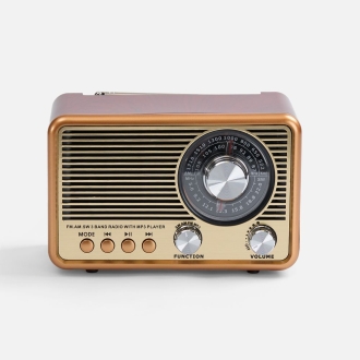 Изображение №4 | Bluetooth-колонка с радио Listenberg, коричневая