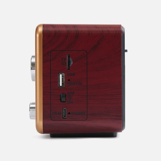 Изображение №6 | Bluetooth-колонка с радио Listenberg, коричневая