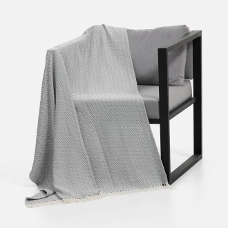 Изображение №5 | Плед Landour, серый