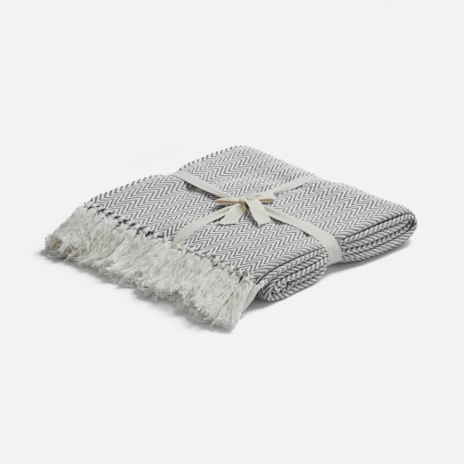 Изображение №1 | Плед Landour, серый