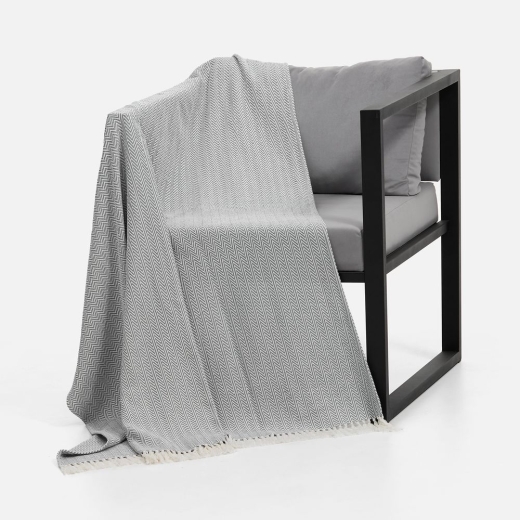 Изображение №5 | Плед Landour, серый