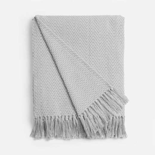 Изображение №3 | Плед Saltoro, светло-серый