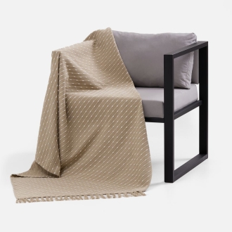 Изображение №5 | Плед Shimla, бежевый