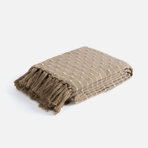 Изображение №2 | Плед Shimla, бежевый