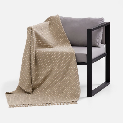 Изображение №5 | Плед Shimla, бежевый