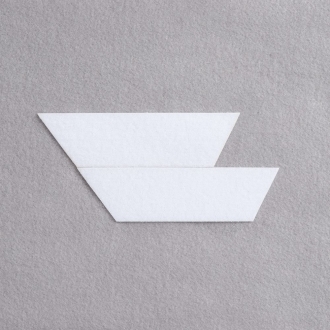 Изображение №2 | Основа Velkro S для крепления шевронов на липучке, белая