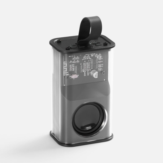 Изображение №1 | Bluetooth-колонка с подсветкой Groove, серая