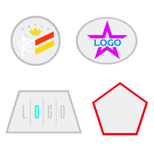 Изображение №1 | Шеврон из габардина Gabo L, белый