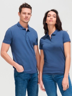 Изображение №5 | Рубашка поло женская Perfect Women 180 серый меланж, размер S