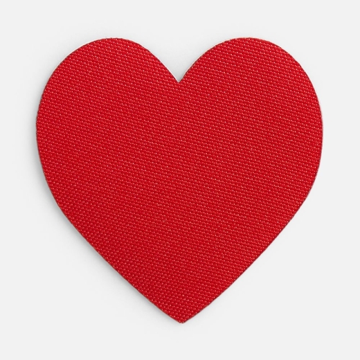 Изображение №1 | Наклейка тканевая Lunga Cor, M, красная