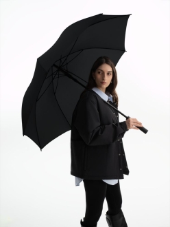 Изображение №7 | Зонт-трость Simple Golf, черный