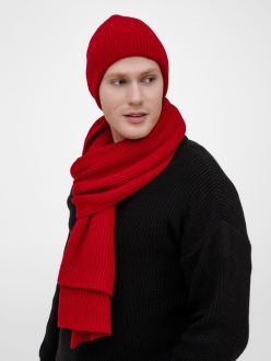 Изображение №7 | Шарф Nobilis Mono, красный