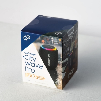 Изображение №4 | Водонепроницаемая колонка с подсветкой CityWave Pro, черная