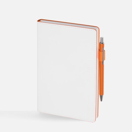 Изображение №4 | Ежедневник White Shall, недатированный, бело-оранжевый