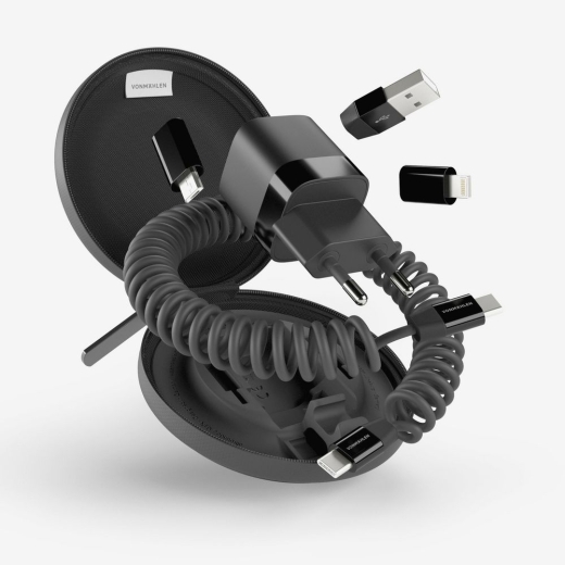 Изображение №1 | Зарядное устройство Vonmahlen Allroundo GaN, черное