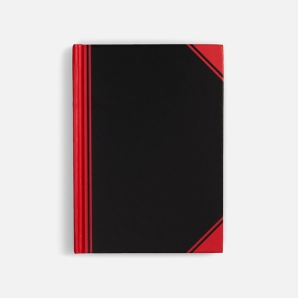 Изображение №1 | Блокнот Accenti Mini, черный с красным