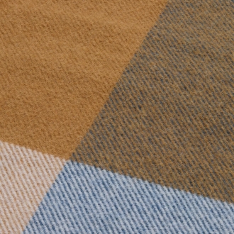 Изображение №3 | Плед Fleco, синий с коричневым