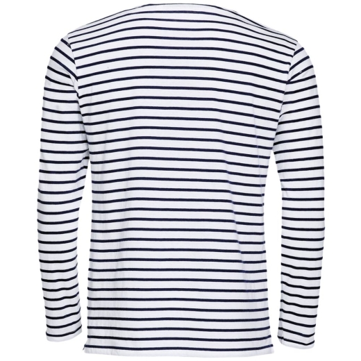 Изображение №2 | Футболка мужская Marine Men, белый/темно-синий, размер S