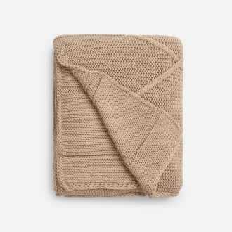 Изображение №2 | Плед Curve Verve, бежевый меланж