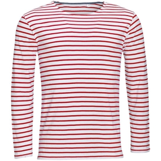 Изображение №1 | Футболка мужская Marine Men, белый/красный, размер S