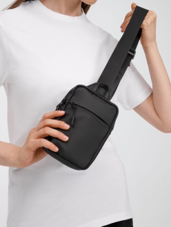 Изображение №6 | Спортивная кросс-боди сумка UrbanHike, черная