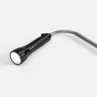 Изображение №7 | Телескопический фонарь с магнитом Flexion, ver.2, черный
