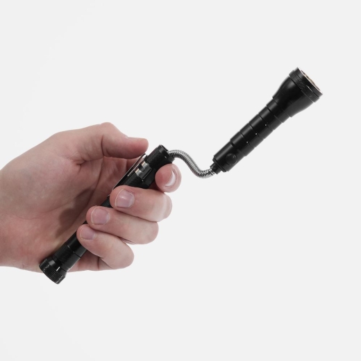 Изображение №9 | Телескопический фонарь с магнитом Flexion, ver.2, черный