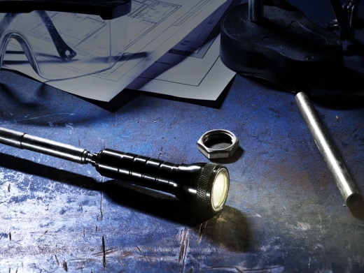 Изображение №11 | Телескопический фонарь с магнитом Flexion, ver.2, черный