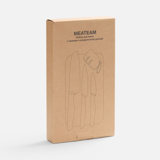 Изображение №6 | Набор для мяса Meateam с ножами и разделочной доской